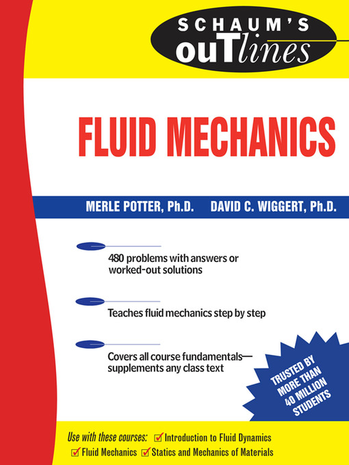 Title details for Fluid Mechanics by Merle C. Potter - Available